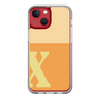 Slim Protection Case［ Original - initial two tone - X orange ］