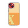 Slim Protection Case［ Original - initial two tone - X orange ］