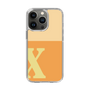 Slim Protection Case［ Original - initial two tone - X orange ］