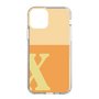 Slim Protection Case［ Original - initial two tone - X orange ］