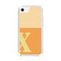 Slim Protection Case［ Original - initial two tone - X orange ］