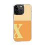 Slim Protection Case［ Original - initial two tone - X orange ］
