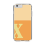 Slim Protection Case［ Original - initial two tone - X orange ］
