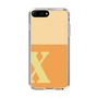 Slim Protection Case［ Original - initial two tone - X orange ］