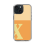 Slim Protection Case［ Original - initial two tone - X orange ］