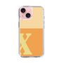 Slim Protection Case［ Original - initial two tone - X orange ］