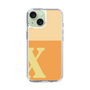 Slim Protection Case［ Original - initial two tone - X orange ］