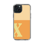 Slim Protection Case［ Original - initial two tone - X orange ］