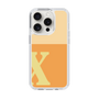 Slim Protection Case［ Original - initial two tone - X orange ］