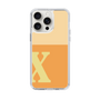 Slim Protection Case［ Original - initial two tone - X orange ］