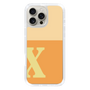 Slim Protection Case［ オリジナル - initial two tone - X orange ］