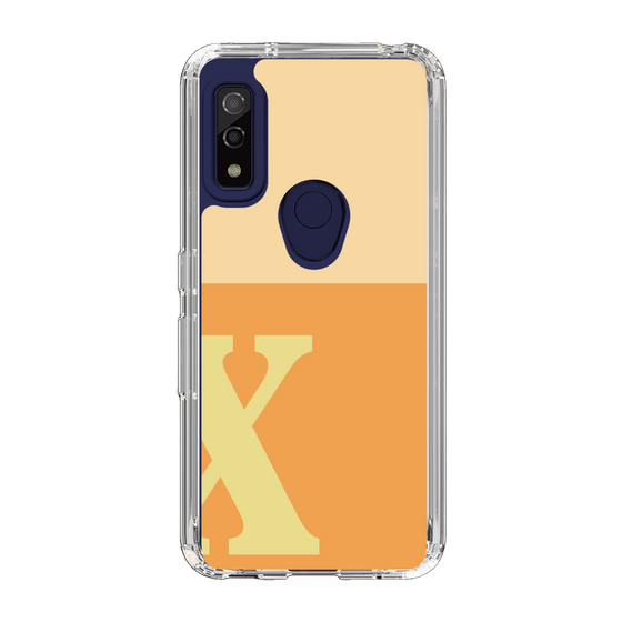Slim Protection Case［ Original - initial two tone - X orange ］