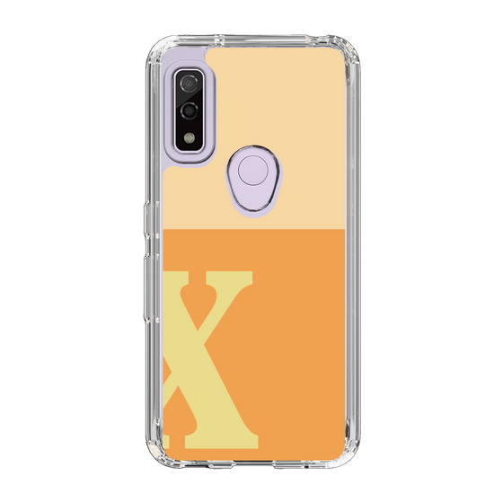 Slim Protection Case［ Original - initial two tone - X orange ］