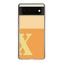 Slim Protection Case［ Original - initial two tone - X orange ］