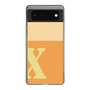 Slim Protection Case［ Original - initial two tone - X orange ］