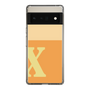 Slim Protection Case［ Original - initial two tone - X orange ］