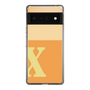 Slim Protection Case［ Original - initial two tone - X orange ］