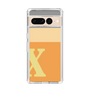 Slim Protection Case［ Original - initial two tone - X orange ］