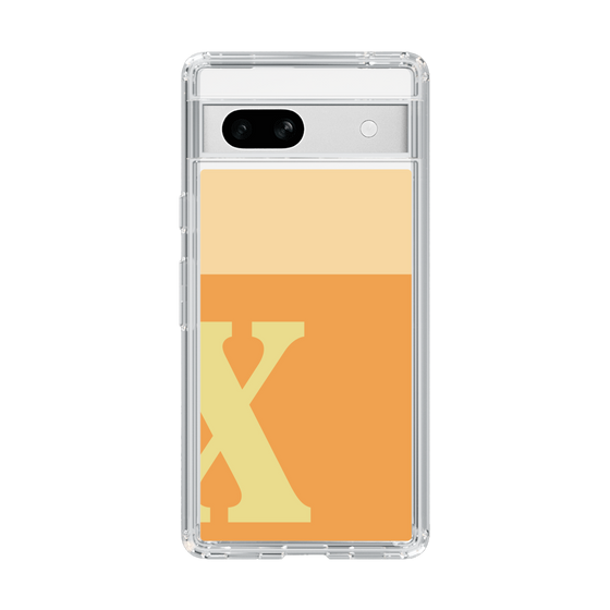 Slim Protection Case［ Original - initial two tone - X orange ］