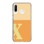 Slim Protection Case［ Original - initial two tone - X orange ］
