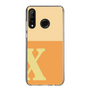 Slim Protection Case［ Original - initial two tone - X orange ］