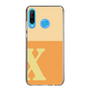 Slim Protection Case［ Original - initial two tone - X orange ］