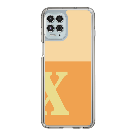 Slim Protection Case［ Original - initial two tone - X orange ］