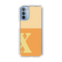 Slim Protection Case［ Original - initial two tone - X orange ］