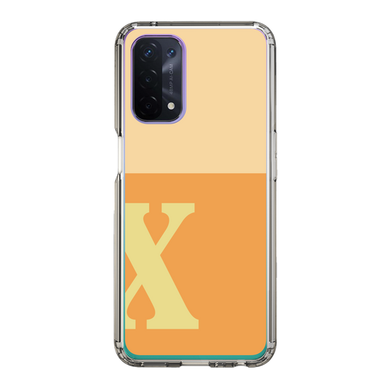 Slim Protection Case［ Original - initial two tone - X orange ］
