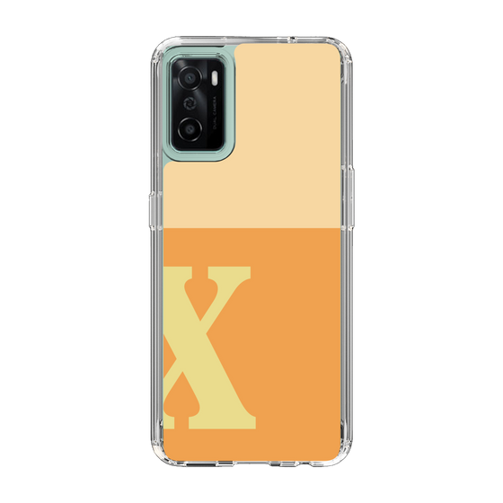 Slim Protection Case［ Original - initial two tone - X orange ］