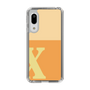 Slim Protection Case［ Original - initial two tone - X orange ］