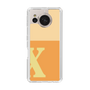 Slim Protection Case［ Original - initial two tone - X orange ］