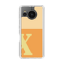 Slim Protection Case［ Original - initial two tone - X orange ］