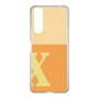 Slim Protection Case［ Original - initial two tone - X orange ］