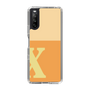 Slim Protection Case［ Original - initial two tone - X orange ］