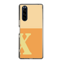 Slim Protection Case［ Original - initial two tone - X orange ］
