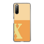 Slim Protection Case［ Original - initial two tone - X orange ］