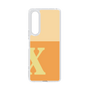 Slim Protection Case［ Original - initial two tone - X orange ］