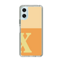 Slim Protection Case［ Original - initial two tone - X orange ］
