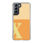 Slim Protection Case［ Original - initial two tone - X orange ］