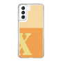 Slim Protection Case［ Original - initial two tone - X orange ］