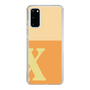 Slim Protection Case［ Original - initial two tone - X orange ］