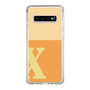 Slim Protection Case［ Original - initial two tone - X orange ］