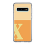 Slim Protection Case［ Original - initial two tone - X orange ］