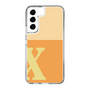 Slim Protection Case［ Original - initial two tone - X orange ］