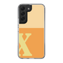 Slim Protection Case［ Original - initial two tone - X orange ］