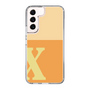 Slim Protection Case［ Original - initial two tone - X orange ］