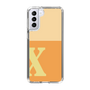 Slim Protection Case［ Original - initial two tone - X orange ］