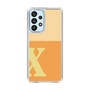 Slim Protection Case［ Original - initial two tone - X orange ］