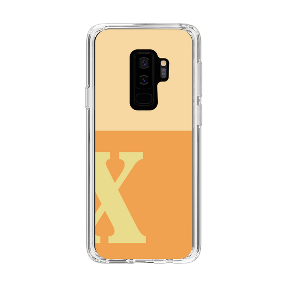 Slim Protection Case［ Original - initial two tone - X orange ］